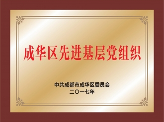 成化区先进基层党组织
