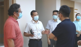 成都医学院到成华区中医医院考察医养结合工作